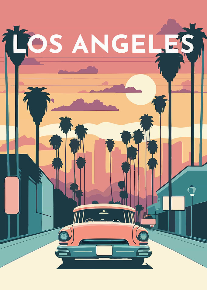 Los Angeles Sunset Drive