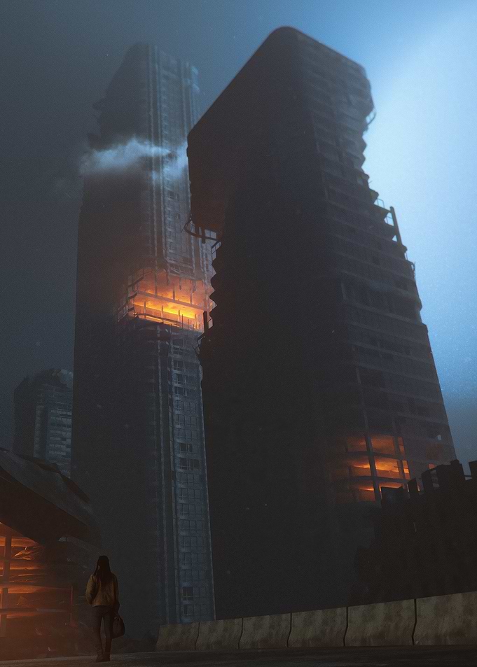 Post-Apocalyptic Cityscape