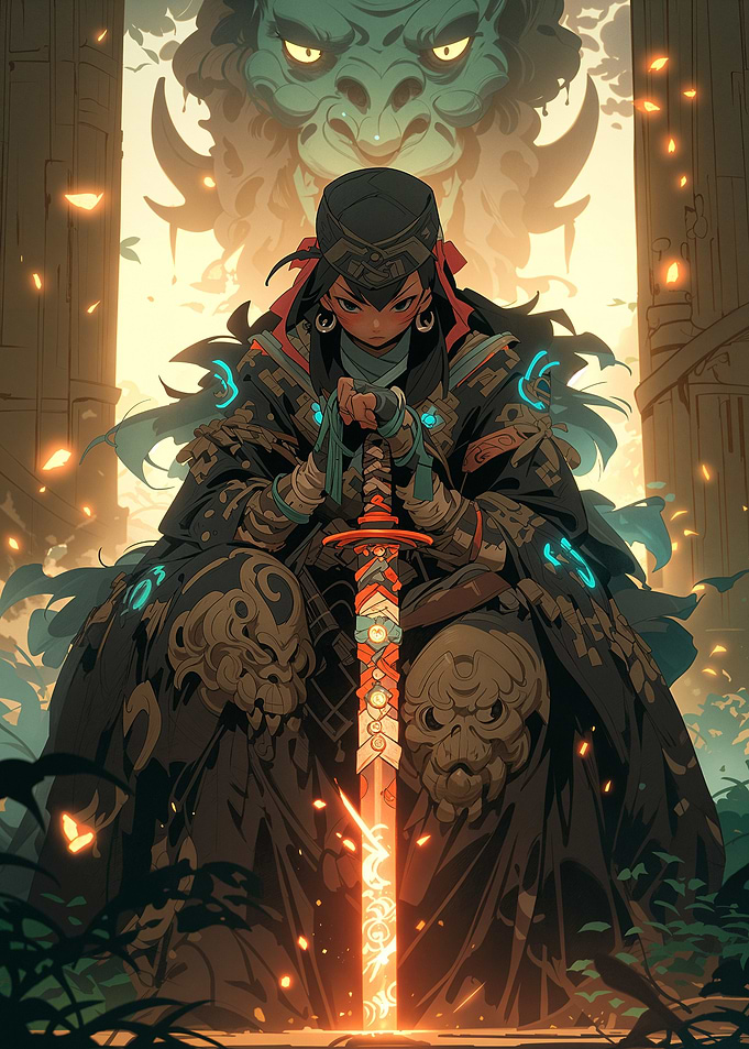 Warrior with Sword