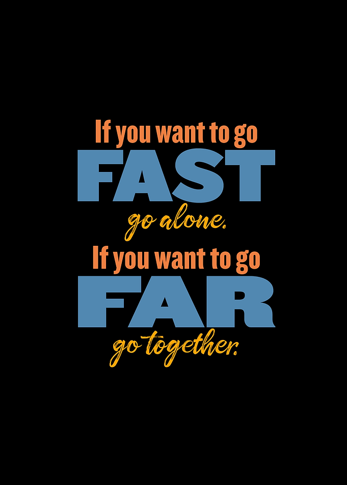 Fast Alone, Far Together