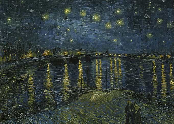 Starry Night Over Water