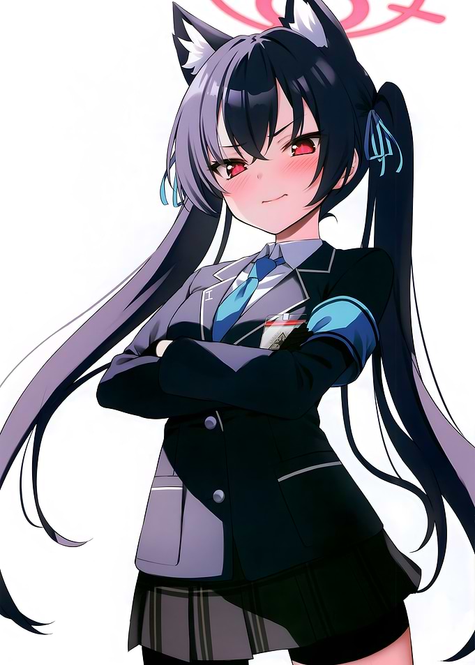 Anime Girl with Cat Ears