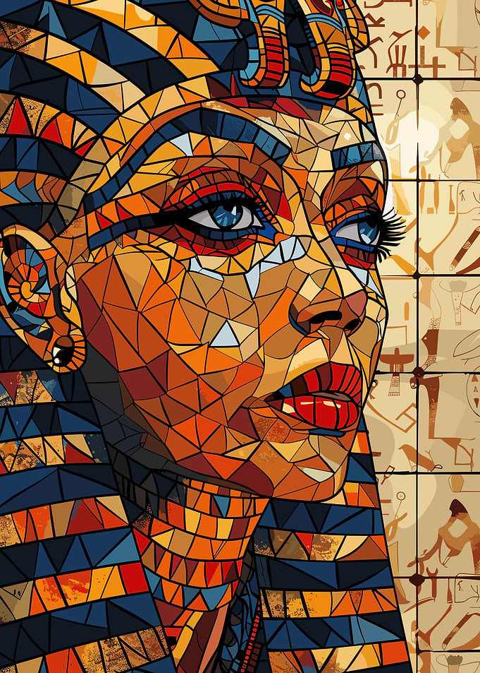 Egyptian Queen Mosaic