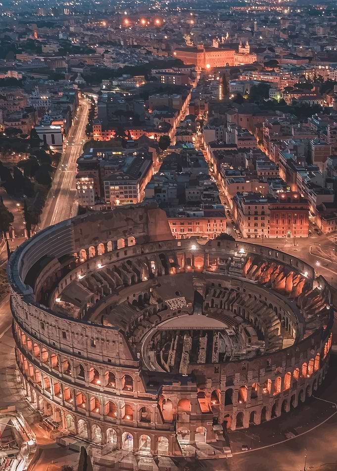 Colosseum Night View