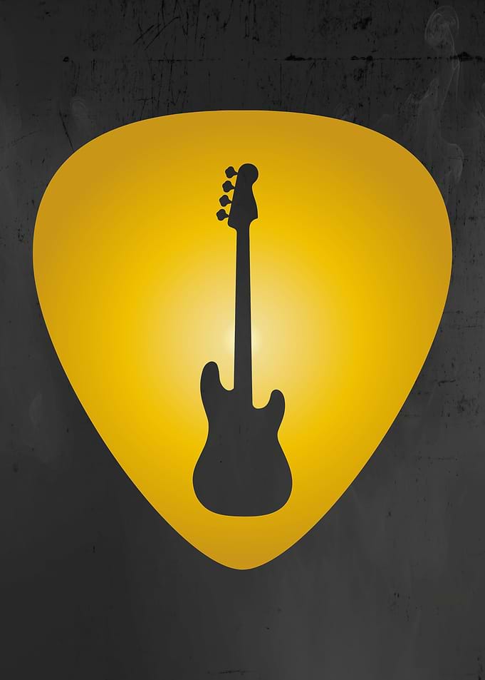 Bass Guitar Pick