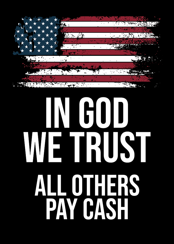 American Flag In God We Trust