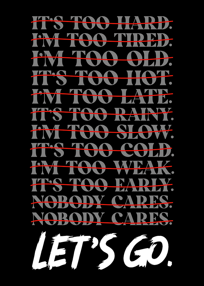 Let's Go Motivational Poster