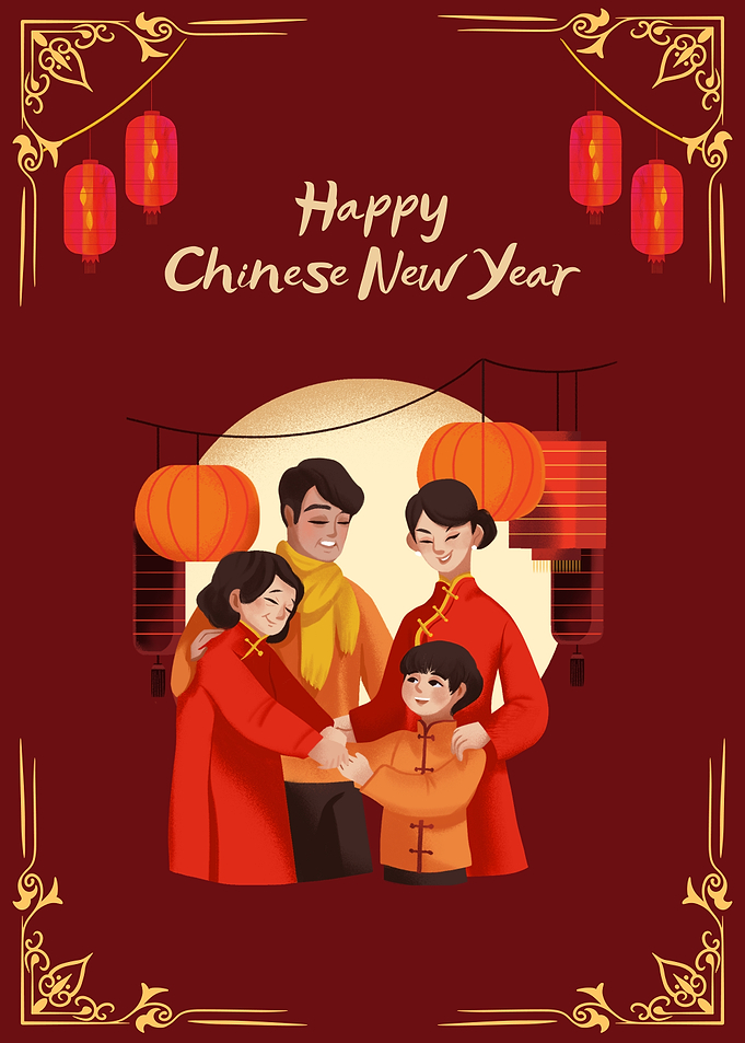 Chinese New Year Family