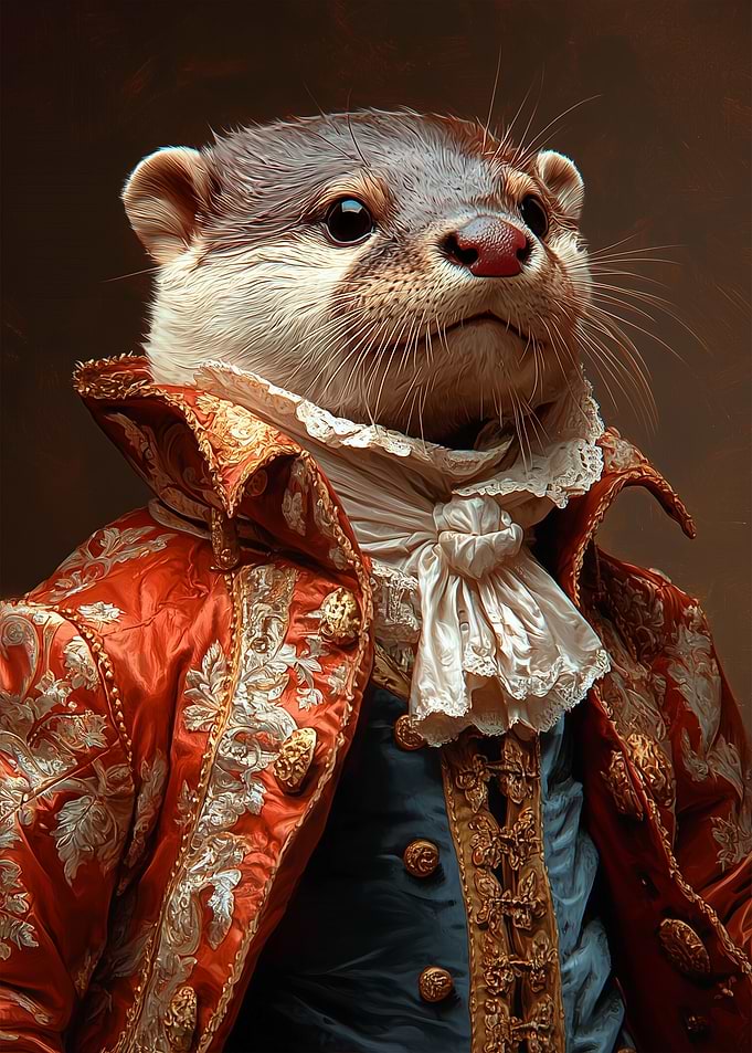 Majestic Otter Pup