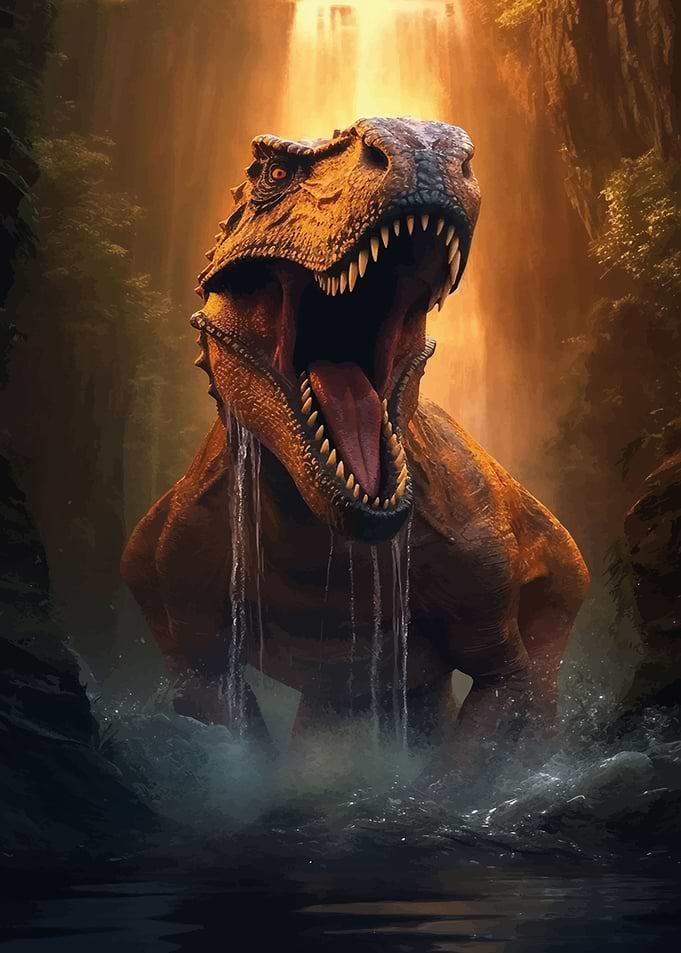T-Rex Waterfall