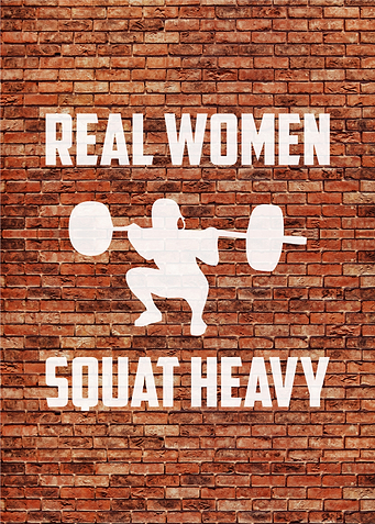 Real Women Squat Heavy