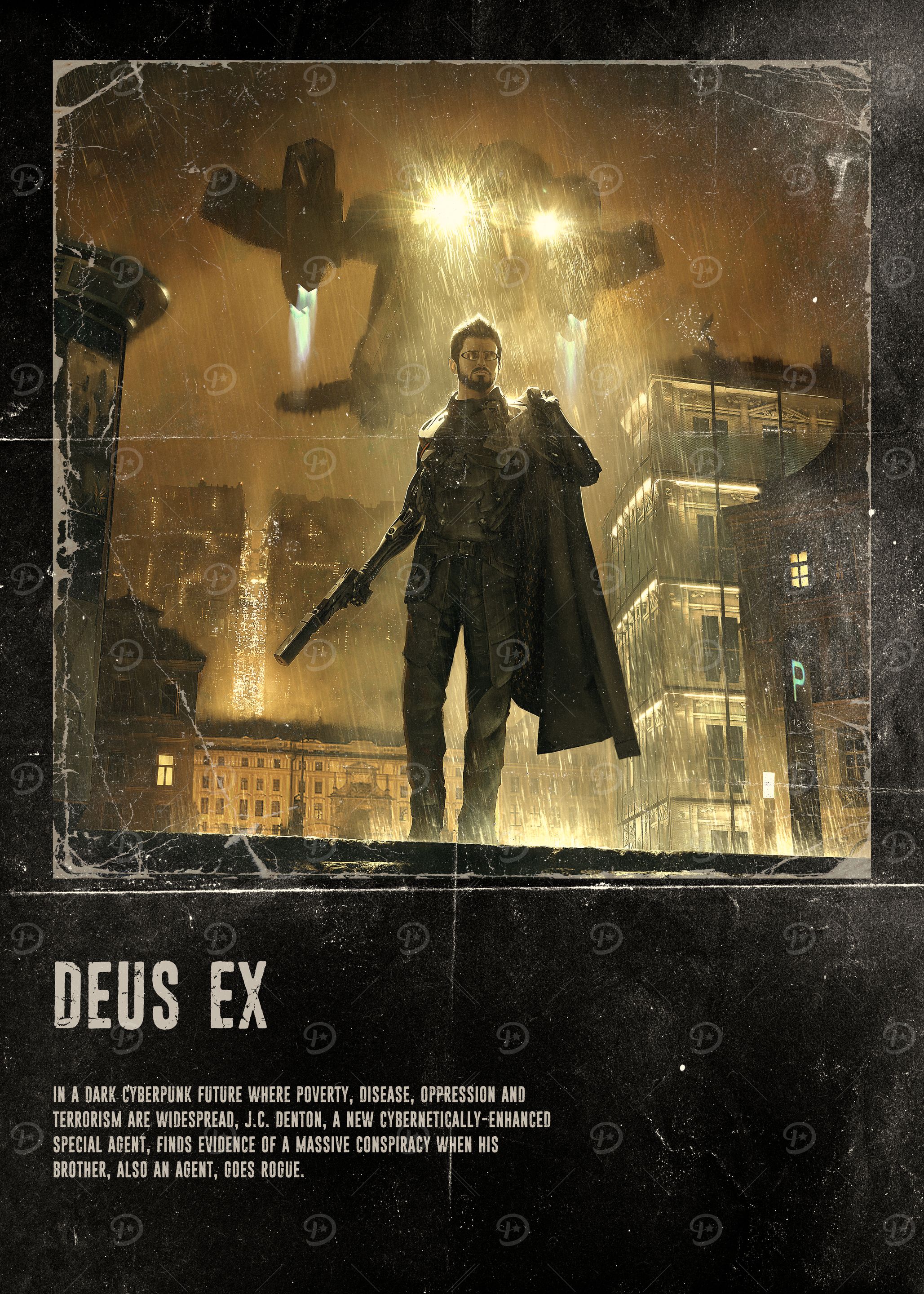 Deus ex machina Posters Online - Shop Unique Metal Prints