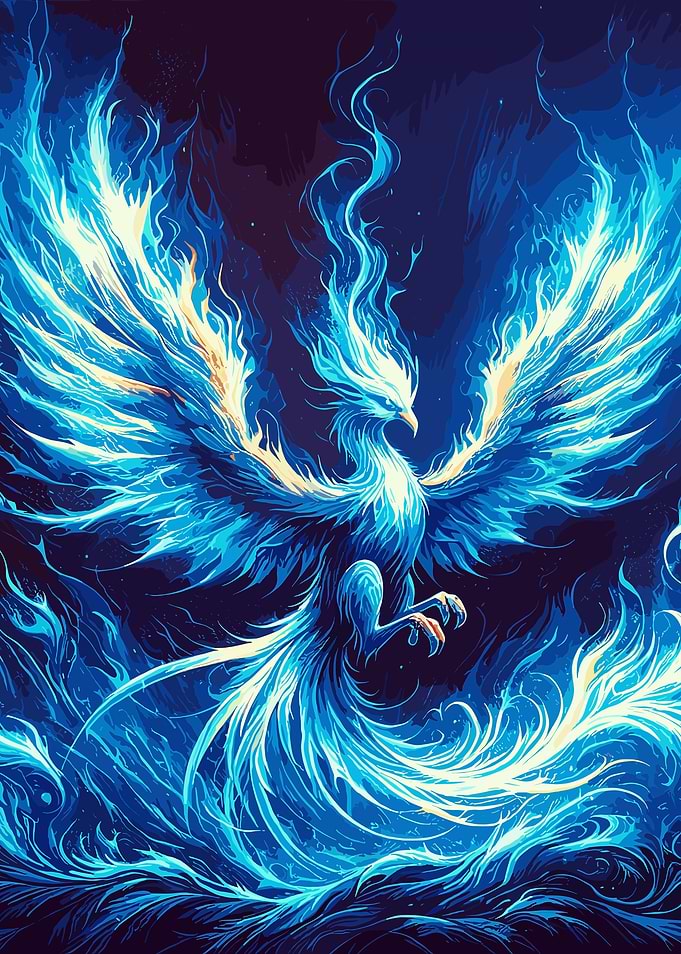 Blue Phoenix Rising