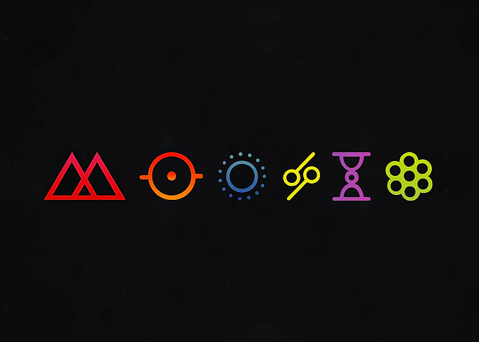 Minimalist Geometric Symbols