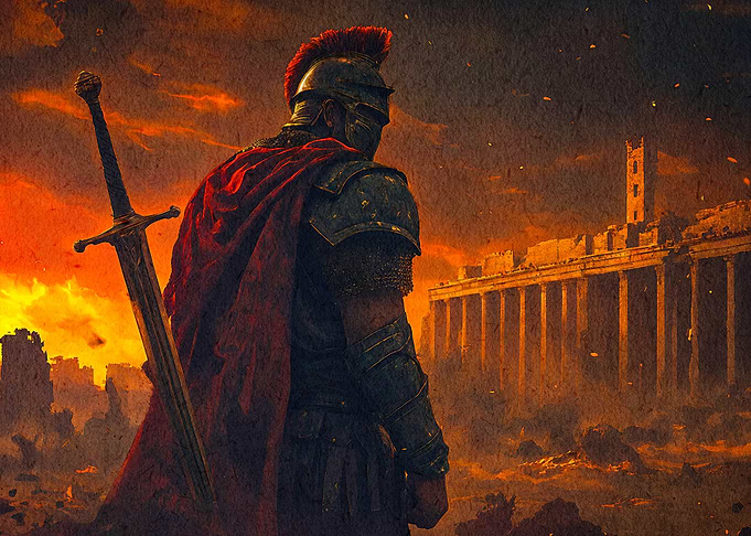 Roman Warrior Ruins