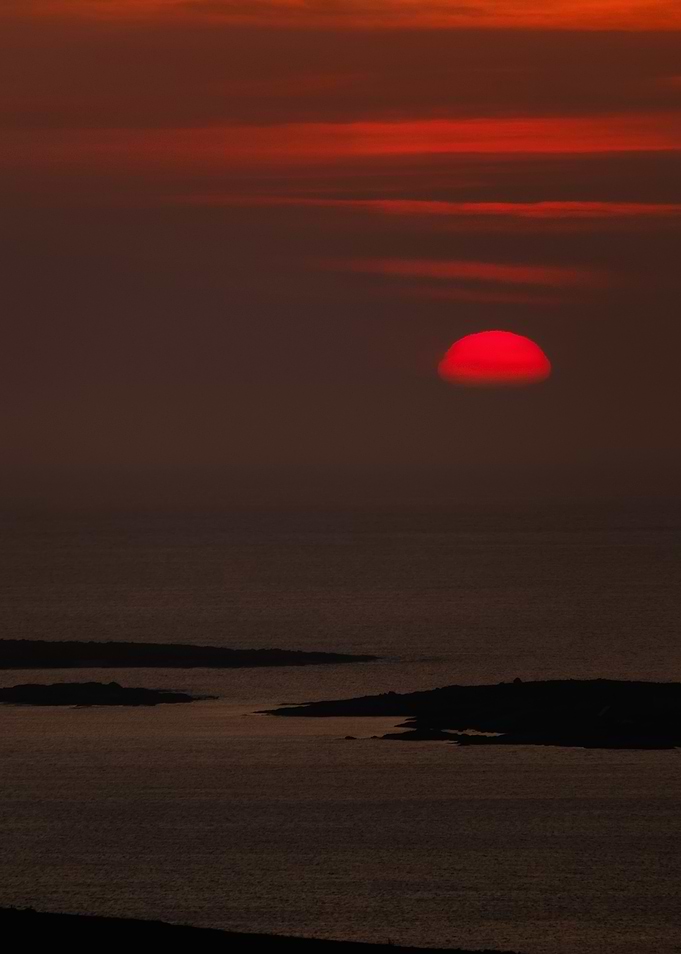 Sunset Over Water