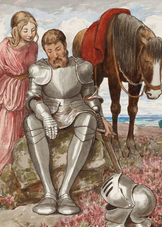 Knight's Rest Hans Thoma