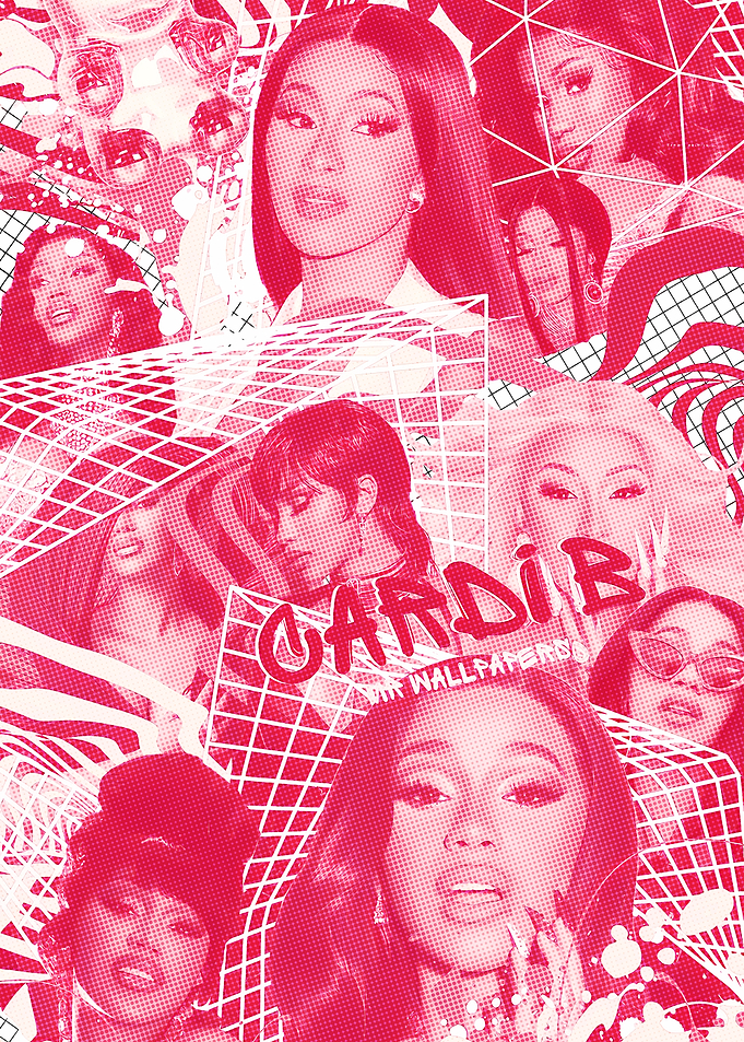 Cardi B Pink Wallpaper