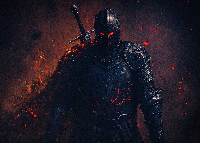 Dark Knight Flames