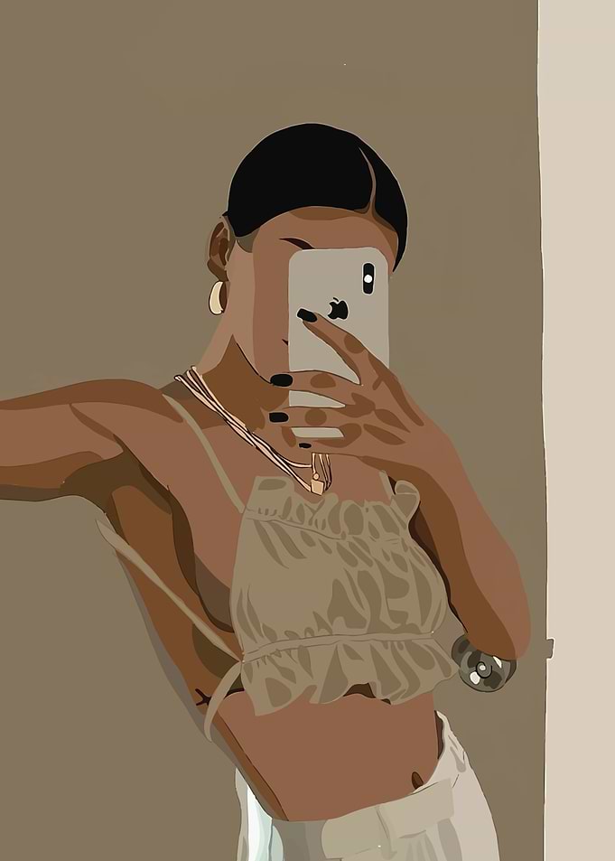 Woman Taking Selfie