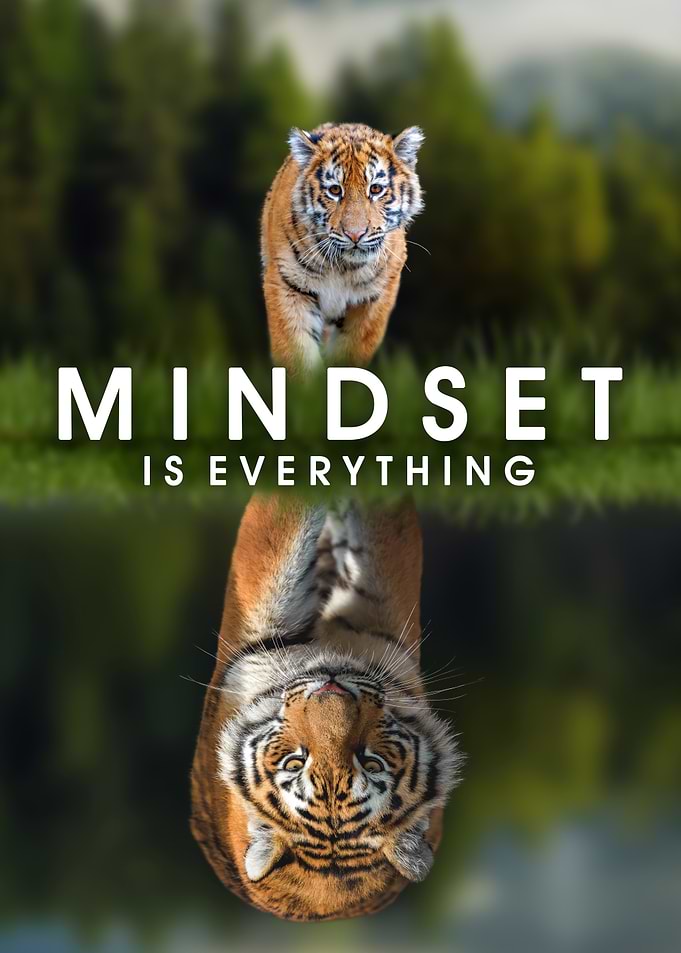 Tiger Mindset Poster