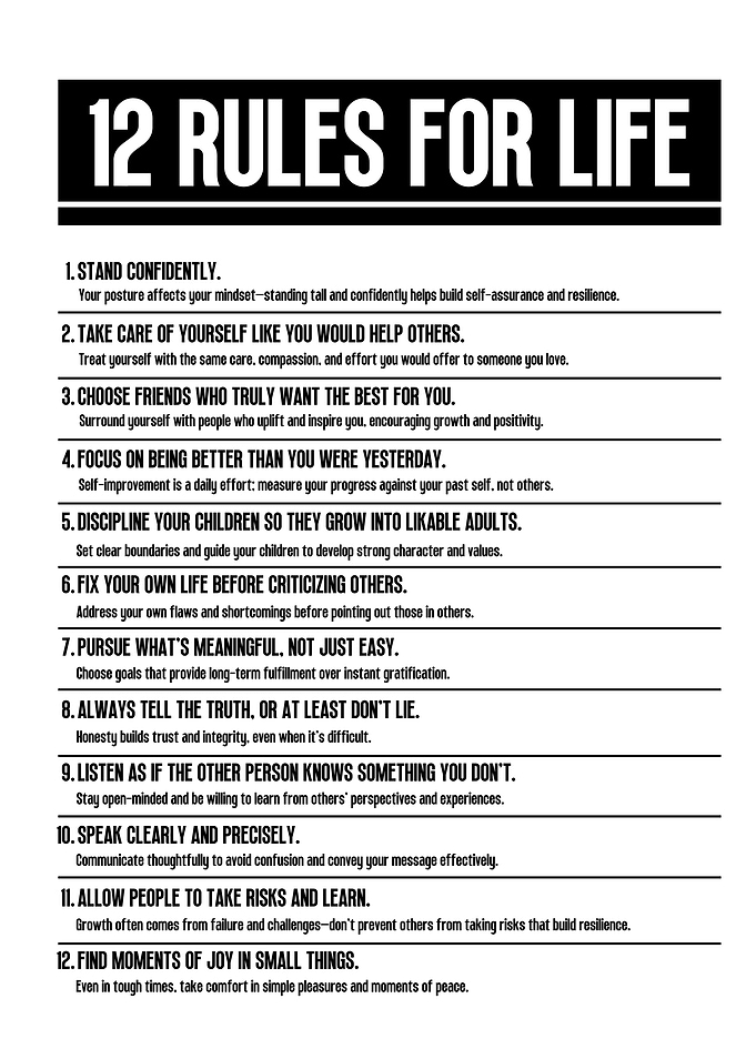 12 Rules for Life