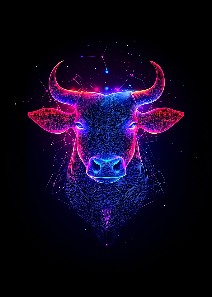 Rainbow Taurus Zodiac