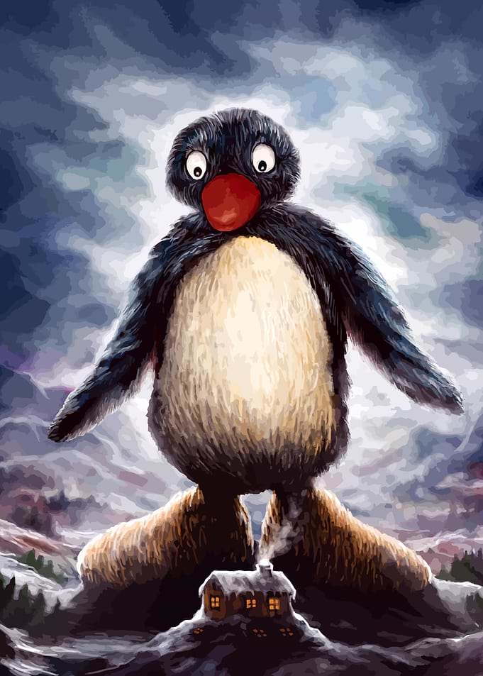 Pingu Giant Penguin