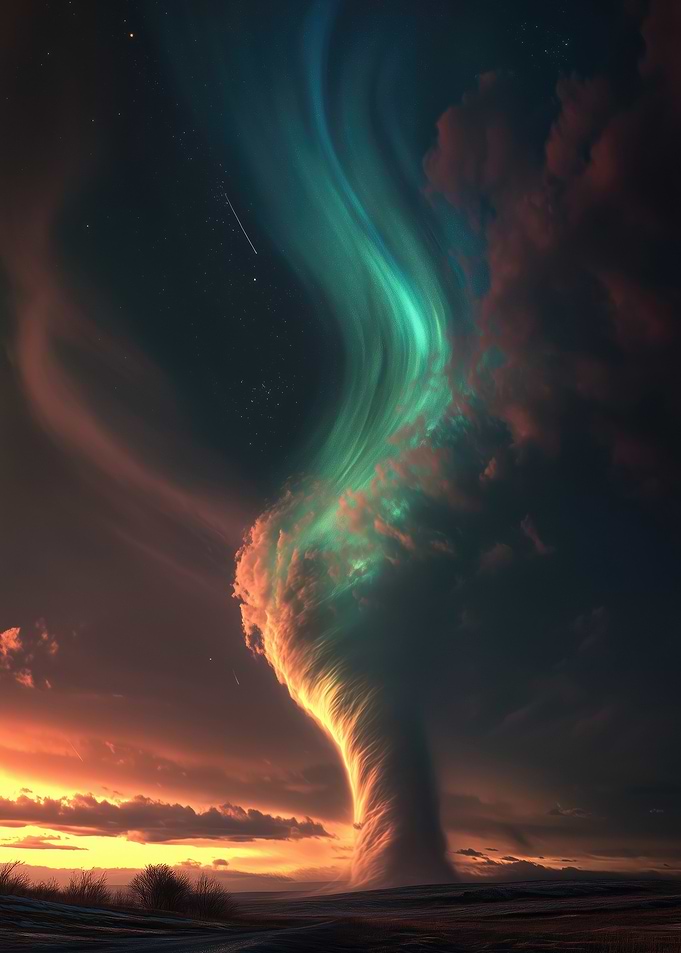 Tornado Aurora Borealis