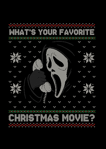 Ghostface Christmas Sweater