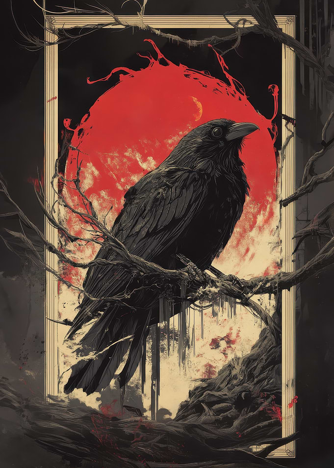 Twilight Guardian, Raven and Blood Sky