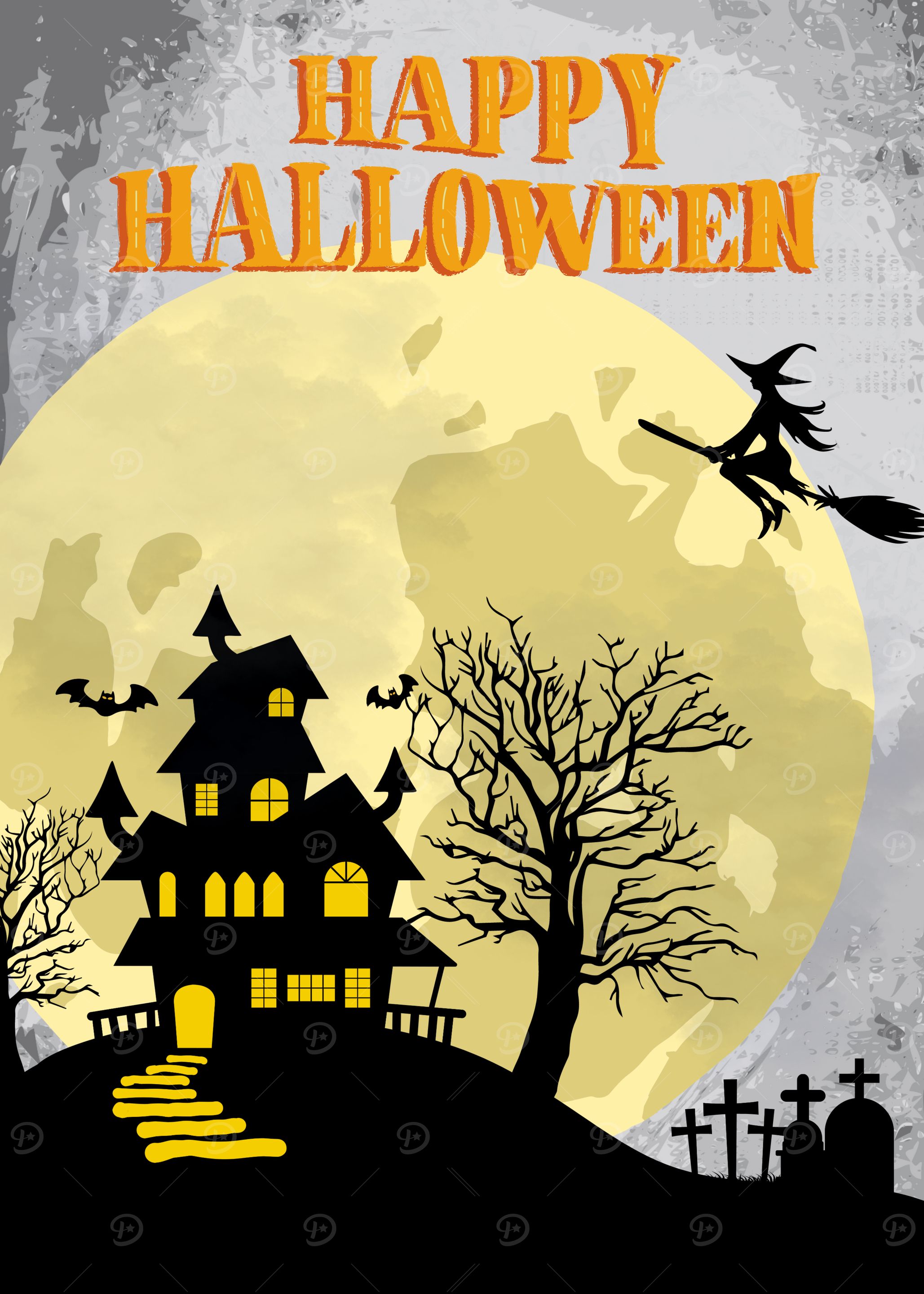 Halloween Night Scene