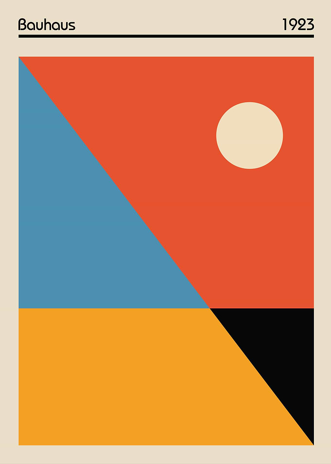 Bauhaus Geometric Art