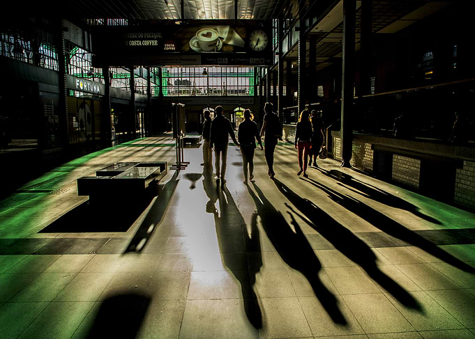 towards the light