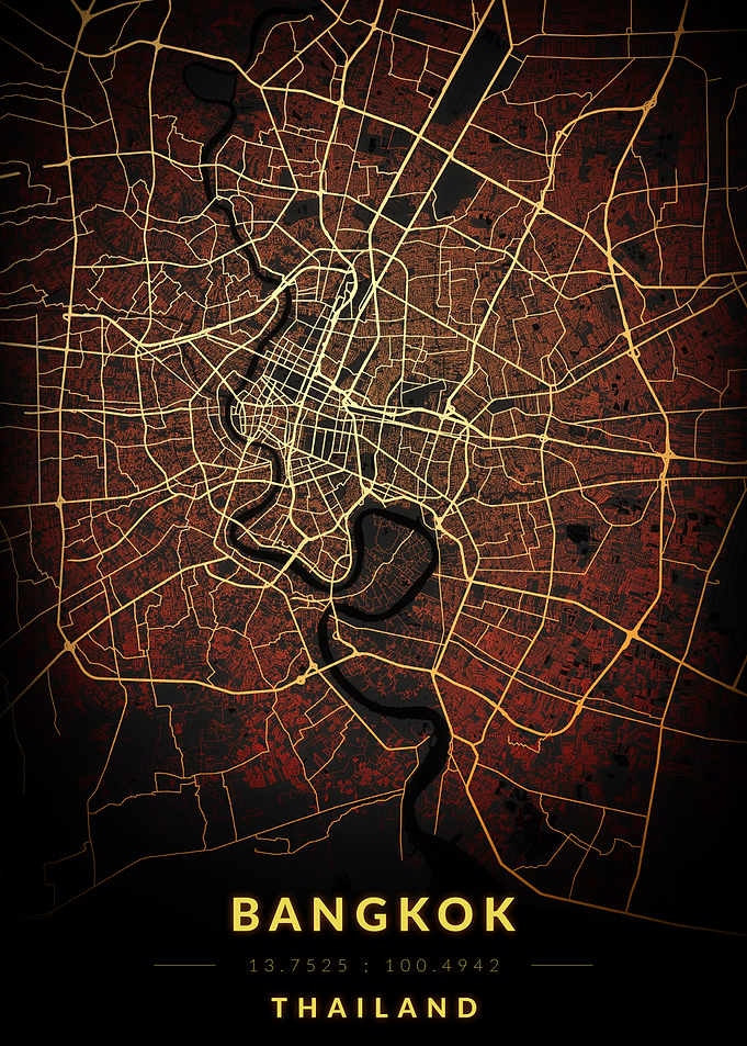 Bangkok City Map