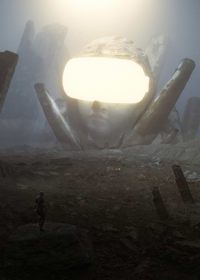 Ancient VR Statue