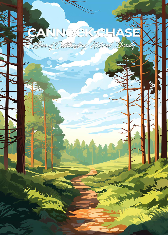 Cannock Chase Forest Path