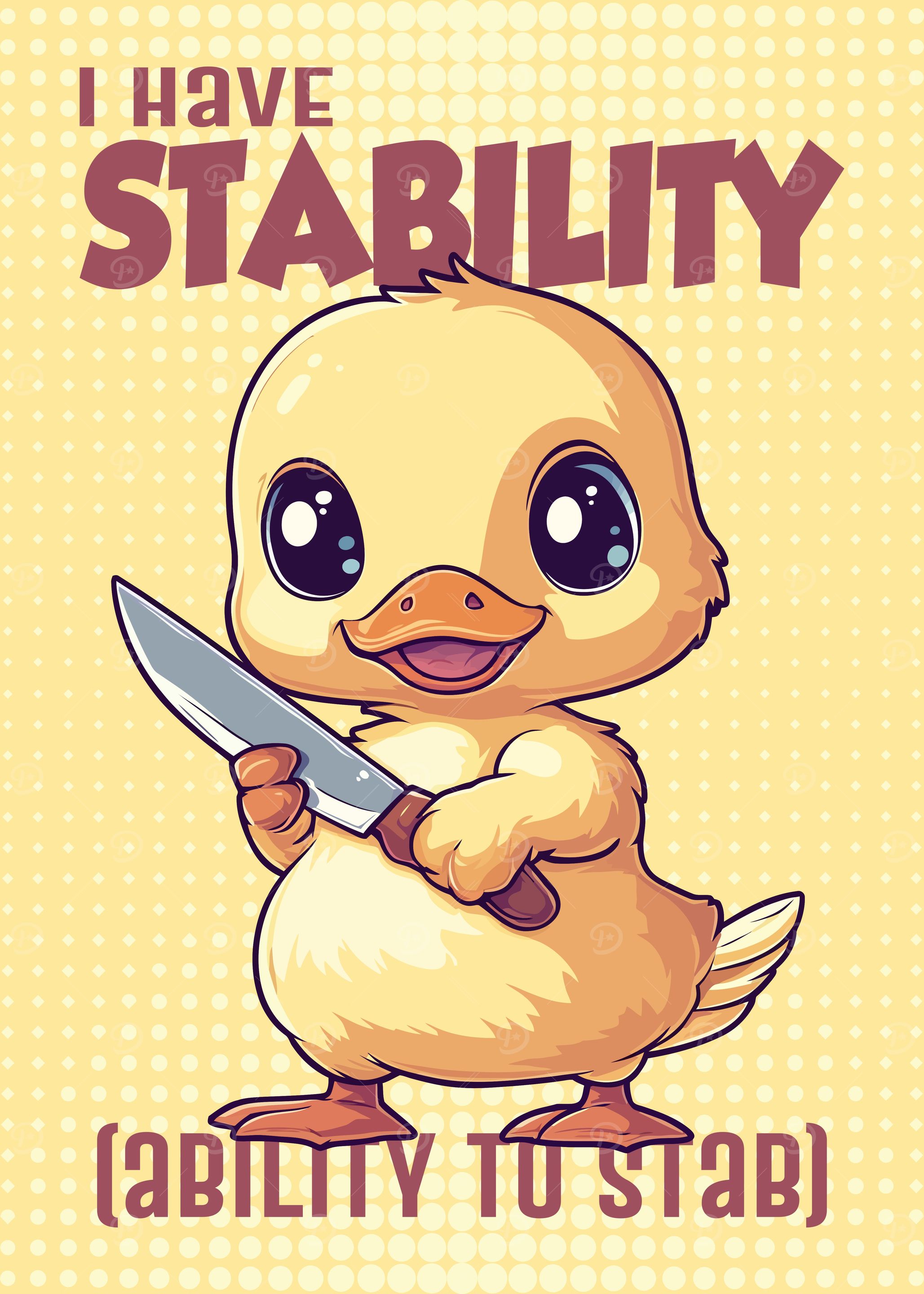 I Have Stability Duck Sarcastic Meme