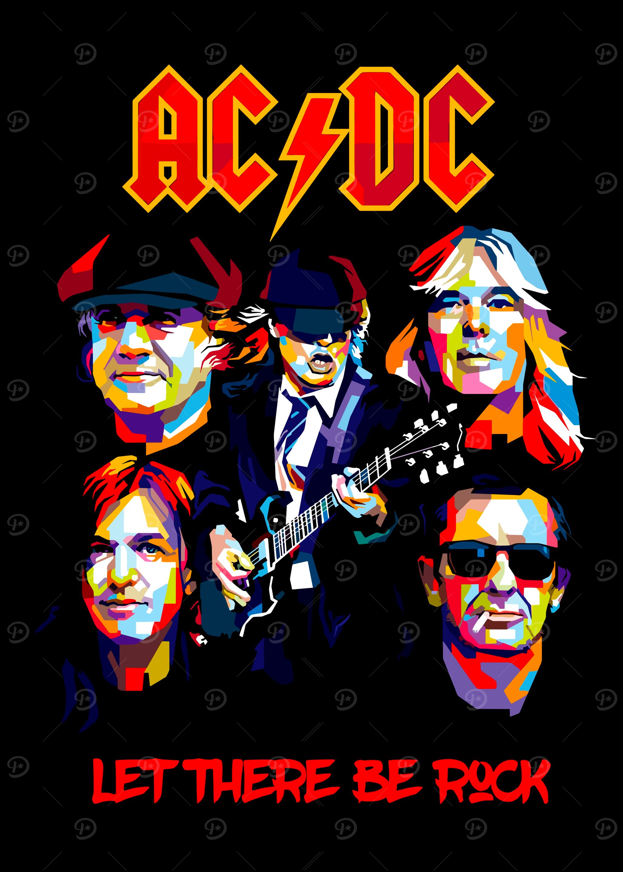 Let there be rock Pop Art