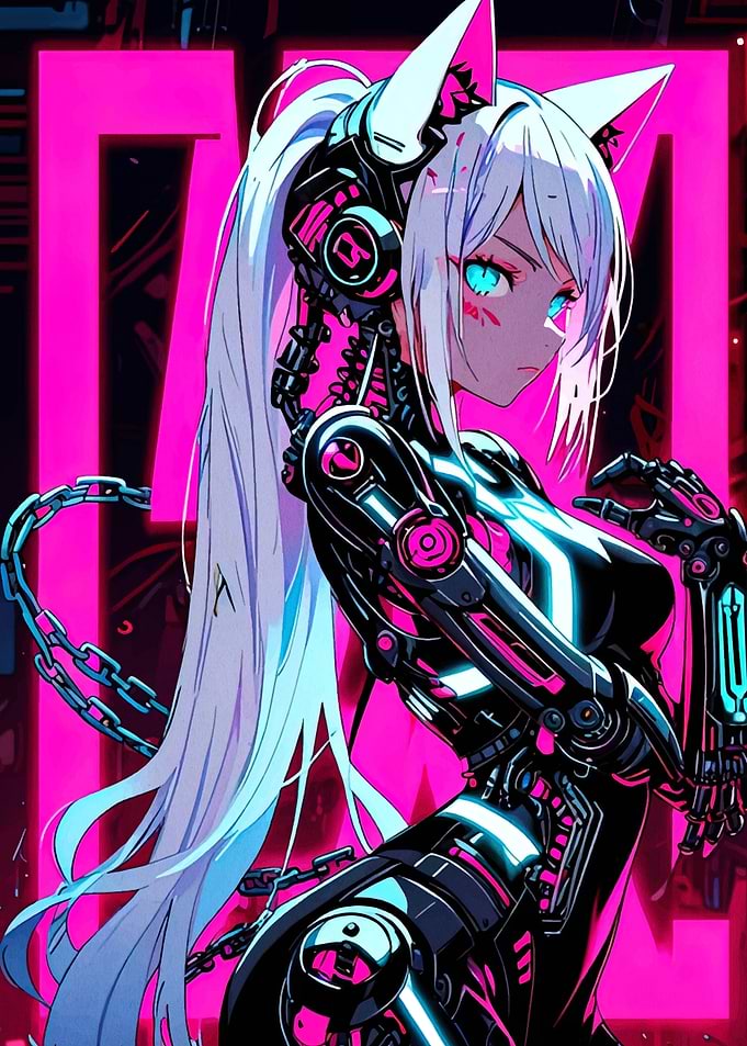 Cyberpunk Anime Girl