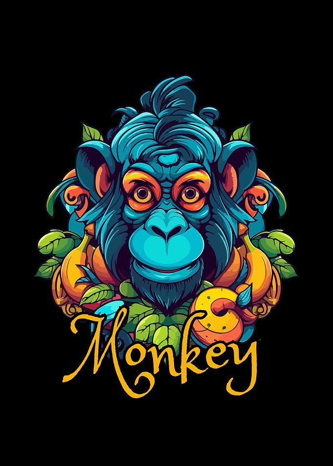 Monkey Illustration