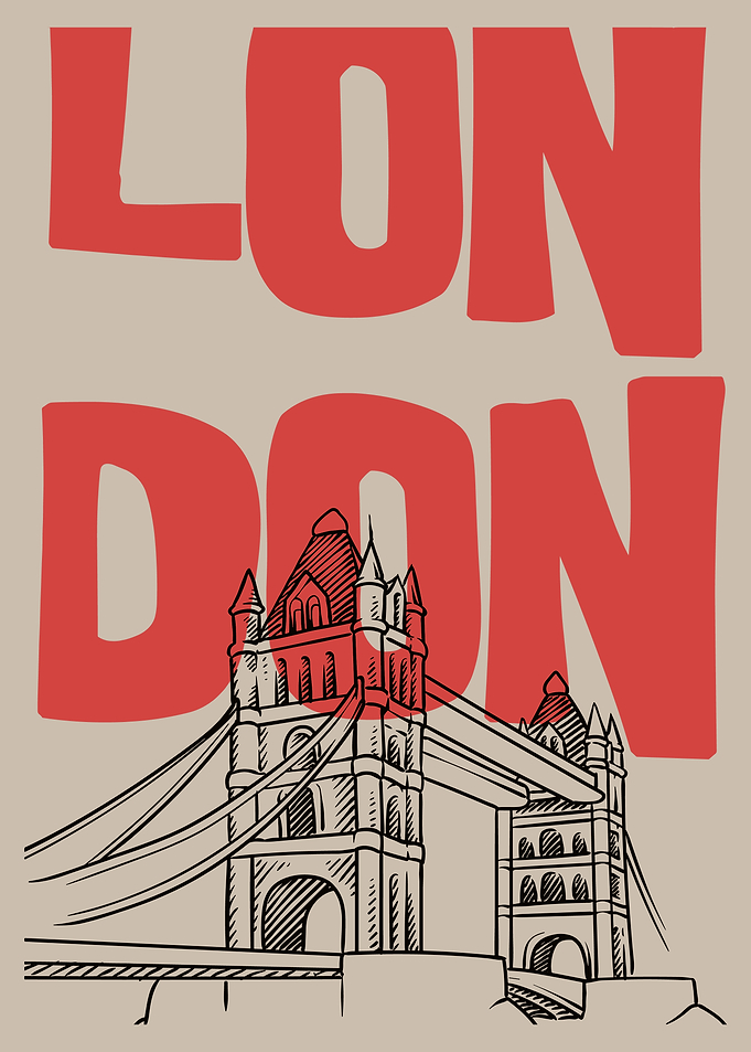 London Bridge Illustration