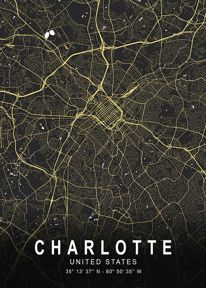 Charlotte Silver City Map