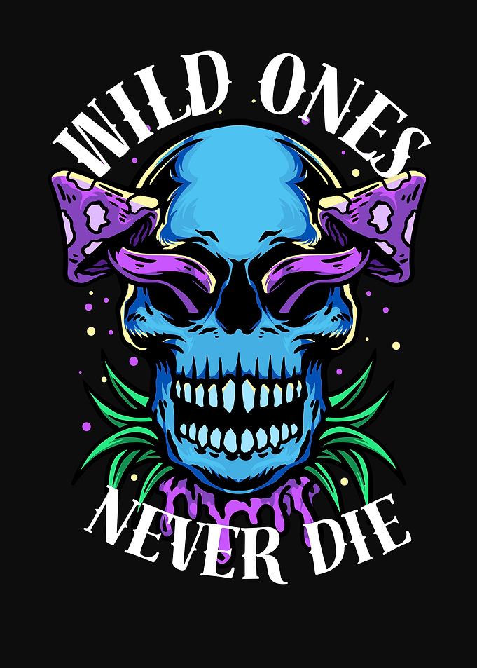 Wild Ones Skull Graphic