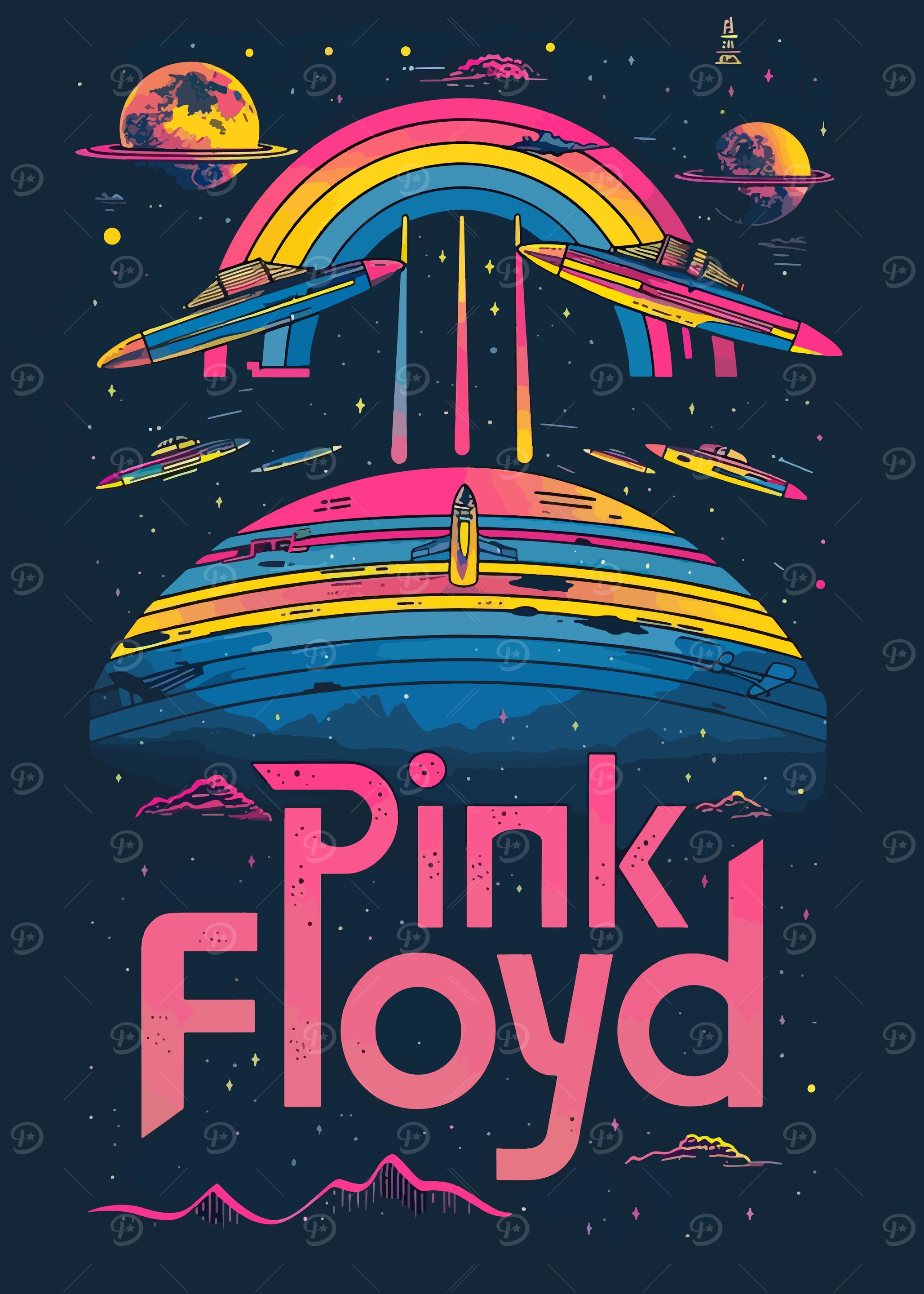 Pink Floyd Space Rocket
