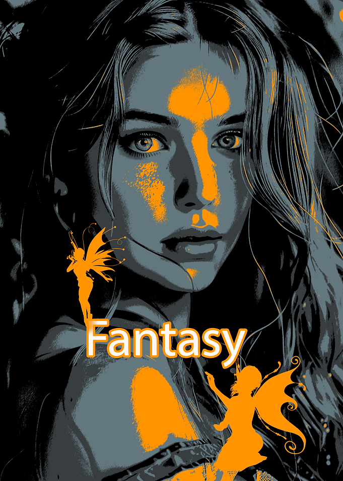 Fantasy Woman with Fairies