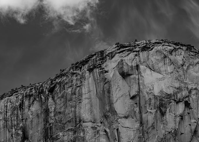 Yosemite El Capitan Cliff Edge Photo