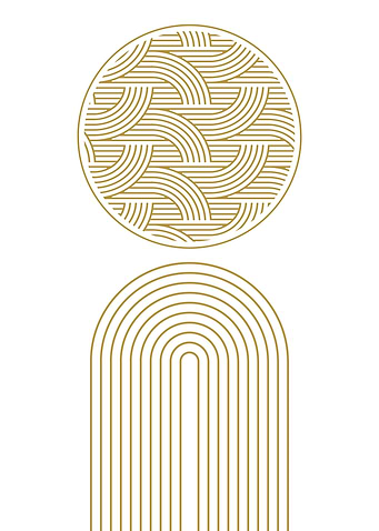 Geometric Line Art Print