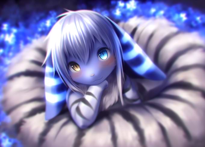 Cute Furry Anime Girl