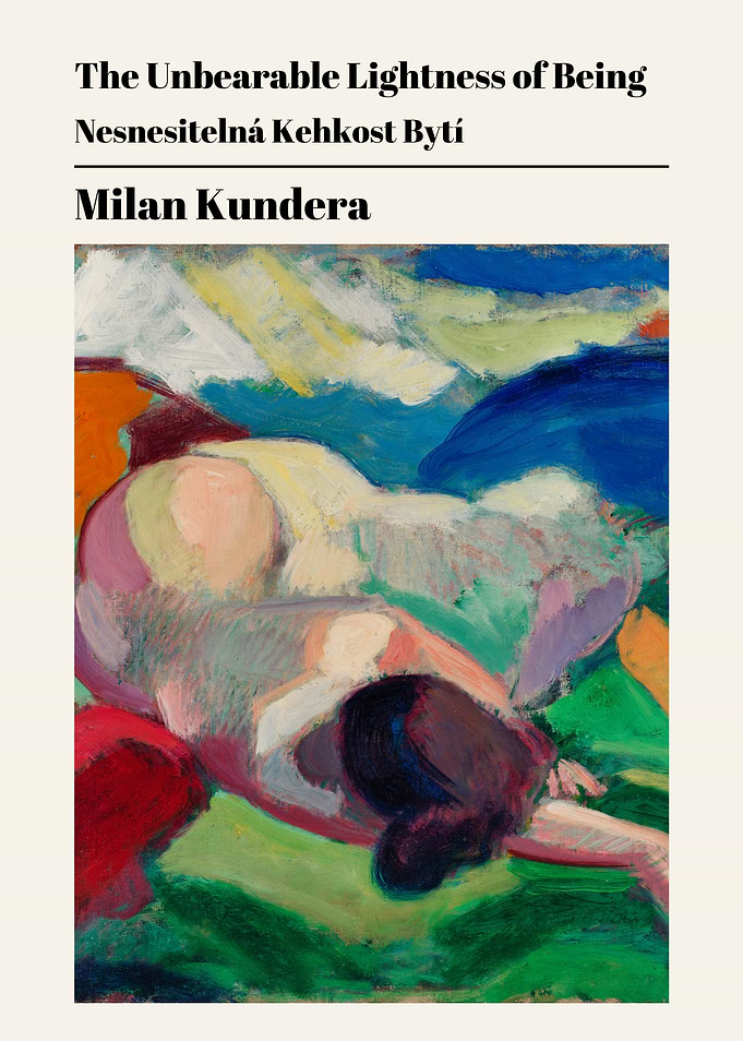 The Unbearable Lightness of Being Book Cover Art